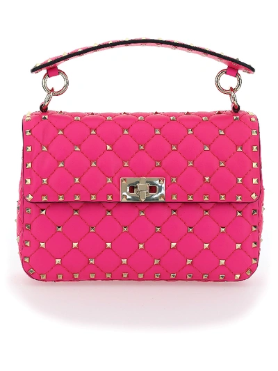Shop Valentino Medium Shoulder Bag In Pink