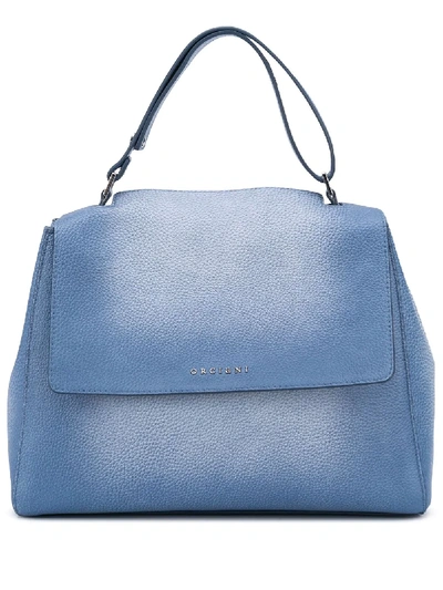 Shop Orciani Vanishone Gradient-effect Tote In Blue
