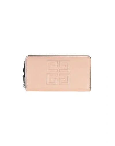 Shop Givenchy Wallet In Pale Pink