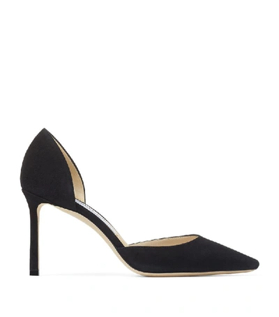 Shop Jimmy Choo Esther 85 Suede Pumps