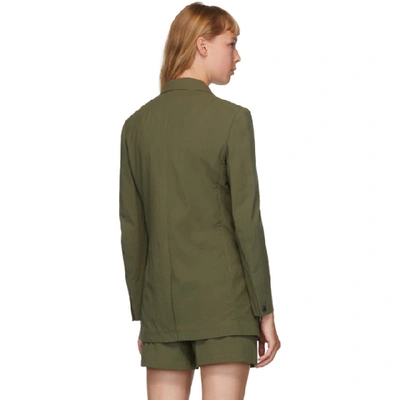 Shop Rag & Bone Rag And Bone Green Ames Blazer In 308 Darkolv