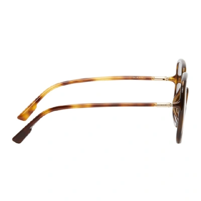 Shop Dior Tortoiseshell Sostellaire Sunglasses In 0086 Dkhava