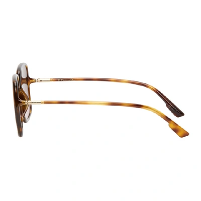 Shop Dior Tortoiseshell Sostellaire Sunglasses In 0086 Dkhava