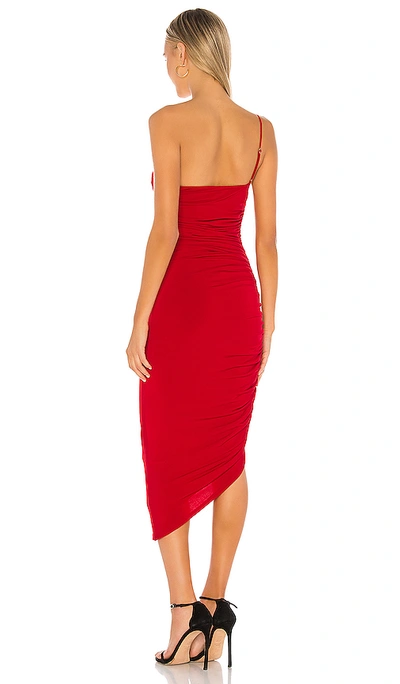 Shop Lovers & Friends Milwood Midi Dress In Carmine Red
