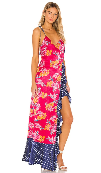 Shop Lovers & Friends Burton Maxi Dress In Tropical Print