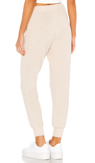 Shop 1.state X Jaime Shrayber Drawstring Cozy Knit Jogger In Soft Beige