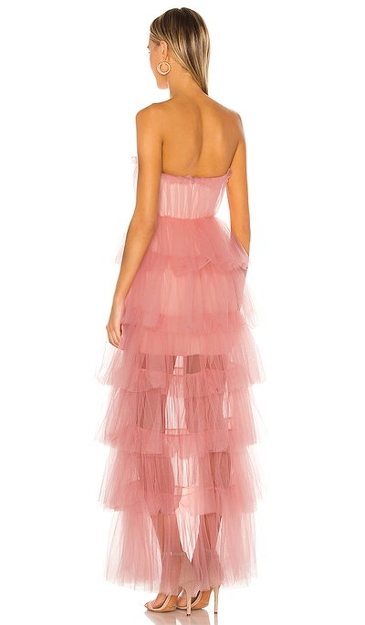 Lovers & Friends Bobbit Gown In Blush Pink