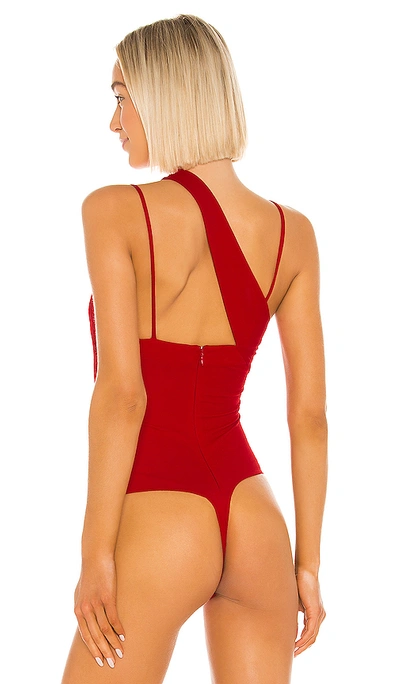 Shop Lovers & Friends Melisandre Bodysuit In Red