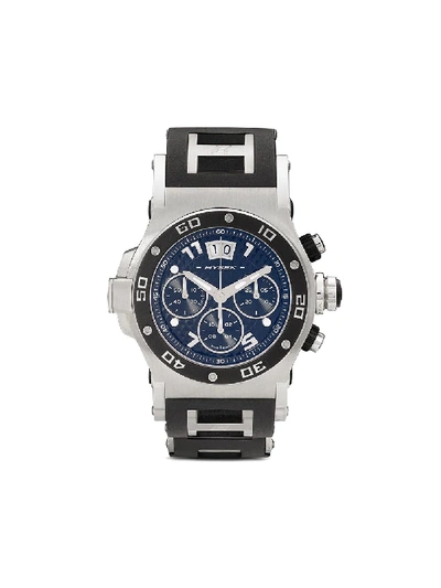 Shop Jorg Hysek Abyss Chronograph 44mm In St