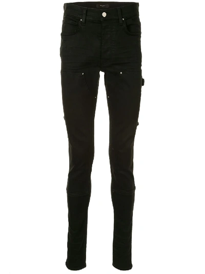 Shop Amiri Skinny-jeans In Black