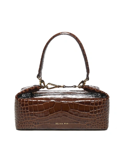 Shop Rejina Pyo Olivia Handbag In Brown