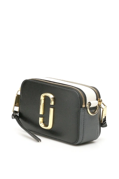 Shop Marc Jacobs The Snapshot Small Camera Bag In Blue,black,grey