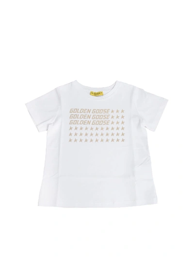 Shop Golden Goose Venice White T-shirt