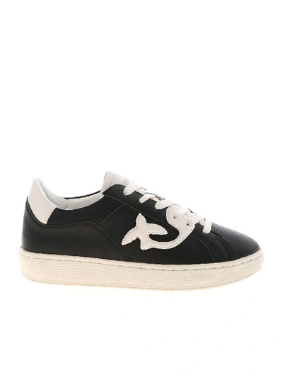 Shop Pinko Liquirizia Sneakers In Black And White
