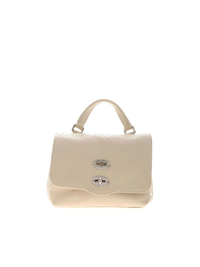 Shop Zanellato Postina Baby Daily Line Handbag In Baltico Color In Cream