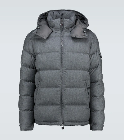 Moncler Montgenevre Down-filled Jacket In Medium Gray | ModeSens