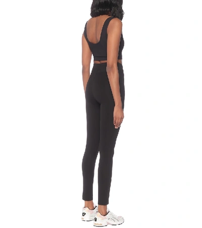 Wardrobe.nyc Release 02 High-rise Performance Leggings In Black