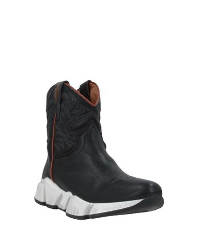 Shop Texas Robot Ankle Boot In Black