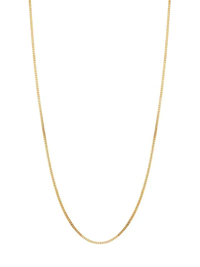 Shop Saks Fifth Avenue 14k Yellow Gold Box Chain Necklace