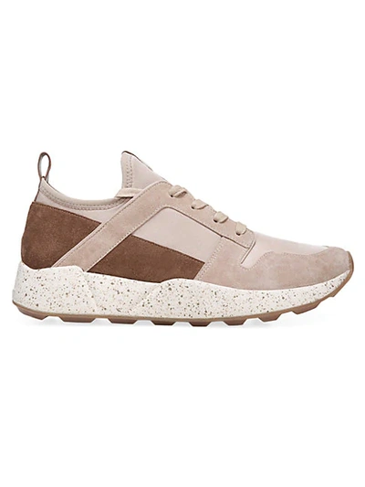 Shop Vince Galvin Chunky Mid-cut Sneakers In Sand