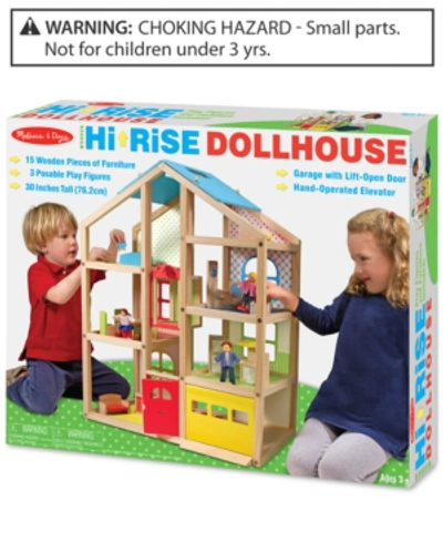 Shop Melissa & Doug Hi-rise Dollhouse In No Color