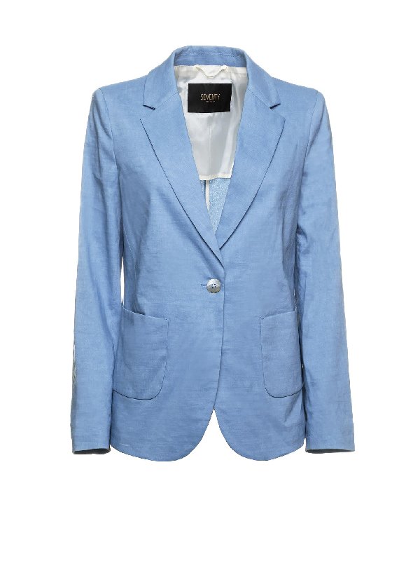 blazer azzurro
