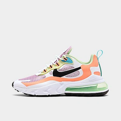 Shop Nike Women's Air Max 270 React Se Casual Shoes In Orange