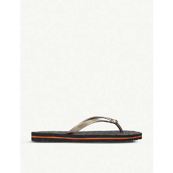 michael kors rubber flip flops