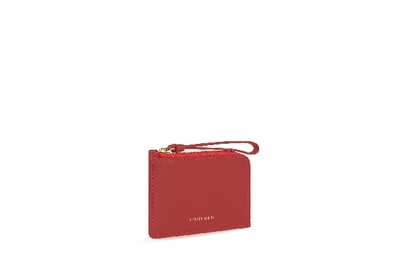 Shop Strathberry Princes Street Purse In Red / White / Navy