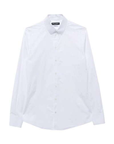 Shop Dolce & Gabbana Man Shirt White Size 15 ½ Cotton