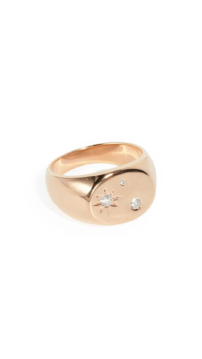 Shop Scosha Lab Diamond Ring In Gold