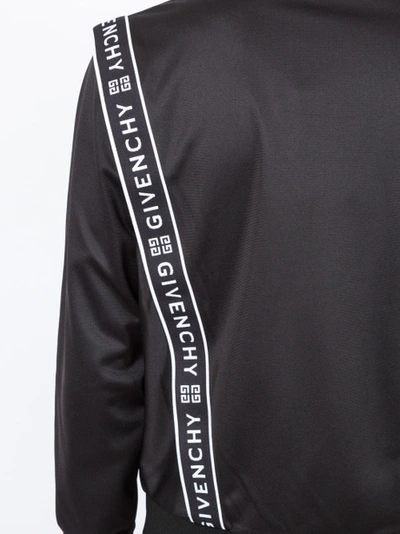 Shop Givenchy Logo Jacket Black