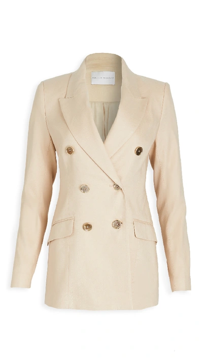 Shop Rebecca Vallance Mojito Blazer In Tan