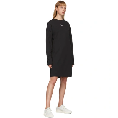 Shop Reebok Classics Black Sweater Dress