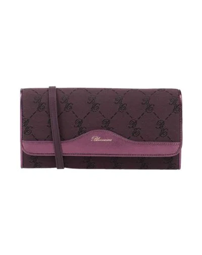 Shop Blumarine Handbag In Purple