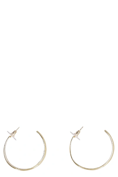 Shop Cult Gaia Kaia Hoop Earrings In Gold