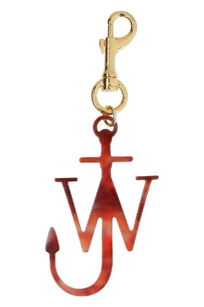 Shop Jw Anderson Anchor Key Ring In Red