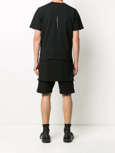 Shop Alchemy Short-sleeve Fitted T-shirt In Black