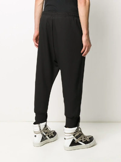 Shop Alchemy Drawstring Track Trousers In Black