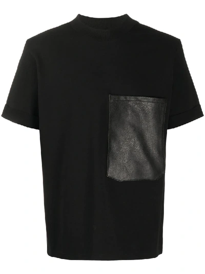 Shop Alchemy Patch Pocket T-shirt In Black
