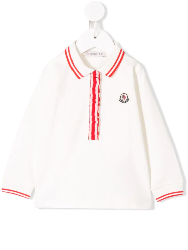 baby moncler long sleeve polo