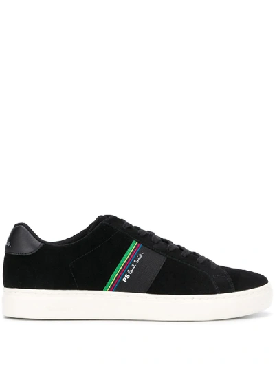 Shop Ps By Paul Smith Rex Low Sneakers In Black