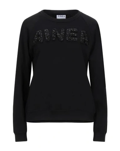 Shop Ainea Sweatshirts In Black