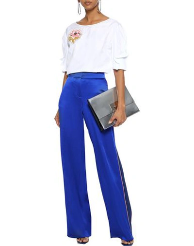 Shop Peter Pilotto Pants In Bright Blue
