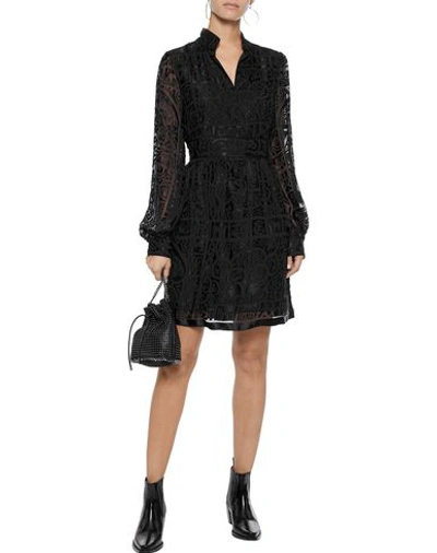 Shop Anna Sui Short Dresses In Black