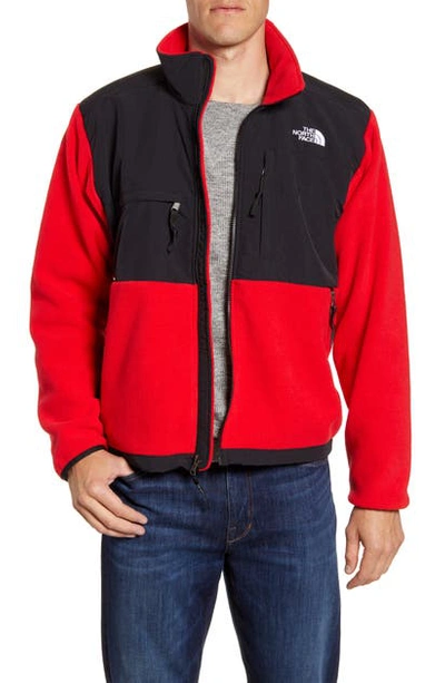 Shop The North Face 1995 Retro Denali Recycled Fleece Jacket In Tnf Red