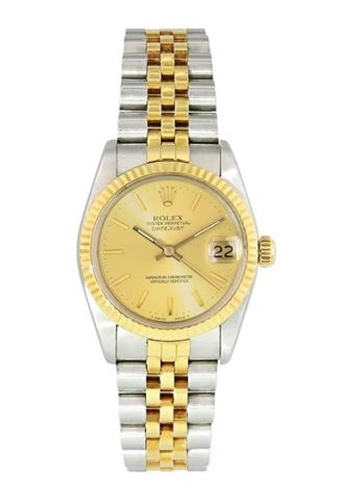 Shop Rolex Datejust 68273 Midsize Ladies Watch In Not Applicable