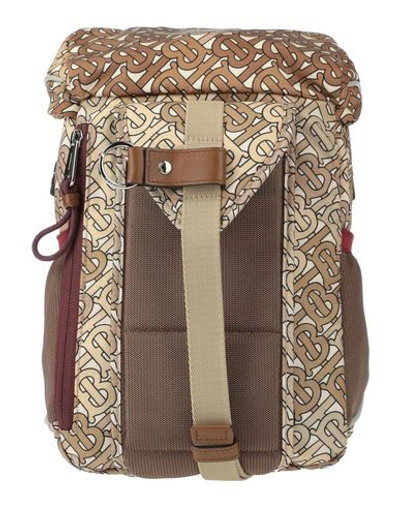 Shop Burberry Backpacks & Fanny Packs In Beige