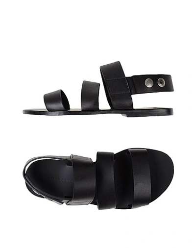 Shop Damir Doma Sandals In Black