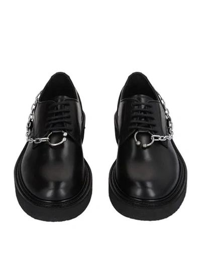 Shop Neil Barrett Lace-up Shoes In Black